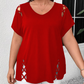 Top da donna con scollo a V