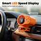 Ventilatore personale a mani libere con display a LED