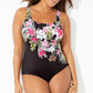 Costume da bagno intero stampato da donna