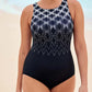 Costume da bagno intero stampato da donna