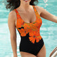 Costume da bagno intero stampato da donna