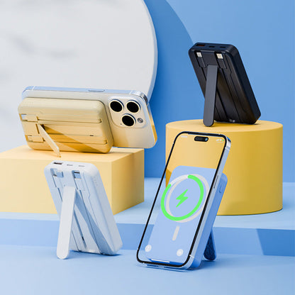 🔥Promozione a tempo limitato: -50%🔥 Power Bank magnetico con supporto e ricarica rapida