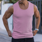 🔥Offerta Imperdibile🔥 Canotta da Uomo a Costine Slim Fit, Maglietta Intima Estiva Senza Maniche per Uso Quotidiano, in Misto Cotone Elasticizzato