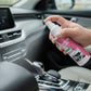 Spray lucidante e detergente multi-superficie per interni auto