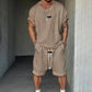 🎁 Nuovo Arrivo -50% 💥 Set Casual da Uomo: T-shirt e Pantaloncini