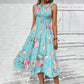 👗-50%🌸Abito casual da donna senza maniche con stampa floreale