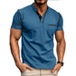 T-shirt casual da uomo a maniche corte