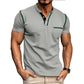 T-shirt casual da uomo a maniche corte