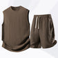🔥 Offerta a tempo limitato - Completo uomo casual sportivo (canotta e pantaloncini)