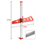 🥳Grande successo 2026🥳💞Oltre 50.000 unità vendute!🧱Taglierina pieghevole multi-materiale｜Strumento con bloccaggio automatico per cartongesso e pannelli KT ✨