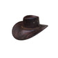 📢📢 Sconto del 50%!! ⏰ ✨ Cappello da cowboy vintage a tesa larga con cinturino – Ecopelle (PU), taglia unica, regolabile ☀️