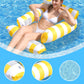 Sedia gonfiabile da piscina a strisce