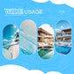 Sedia gonfiabile da piscina a strisce
