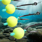 🎣 Amo da pesca con pallina galleggiante ad alta galleggiabilità – Galleggia in modo naturale, abboccate all'istante! 🐟💧 Mantiene l'esca alla profondità perfetta: più abboccate, meno attese. 🔴⚡