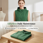 Gilet da donna reversibile con cappuccio e zip