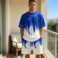 🎁 Novità 2026 – Sconto del 50% 💥 Set da uomo: T-shirt con stampa grafica e pantaloncini