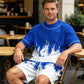 🎁 Novità 2026 – Sconto del 50% 💥 Set da uomo: T-shirt con stampa grafica e pantaloncini