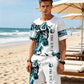 🎁 Novità 2026 – Sconto del 50% 💥 Set da uomo: T-shirt con stampa grafica e pantaloncini