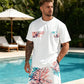 🎁 Novità 2026 – Sconto del 50% 💥 Set da uomo: T-shirt con stampa grafica e pantaloncini