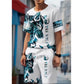 🎁 Novità 2026 – Sconto del 50% 💥 Set da uomo: T-shirt con stampa grafica e pantaloncini
