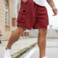 Shorts cargo estivi da uomo a vestibilità rilassata