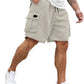 Shorts cargo estivi da uomo a vestibilità rilassata
