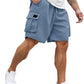 Shorts cargo estivi da uomo a vestibilità rilassata
