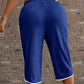 ⏰ Pantaloni Capri da donna con coulisse e tasche