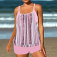 🎉 Offerta 2026 — Oltre 32.300 unità vendute 💨 Set costume da bagno con tankini e shorts (taglie comode) – Costume da spiaggia a rapida asciugatura 🏊‍♀️