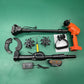 Set di Motozappa Elettrica Senza Fili Portatile e Ricaricabile