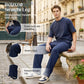 📢📢 Sconto del 30%!! ⏰ Pantaloni da uomo a gamba dritta, con elastico in vita e coulisse