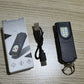 Mini torcia portachiavi con base magnetica