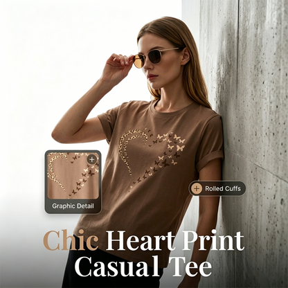🥳 SALDI ESTIVI IMPERDIBILI 🥳 💞 Oltre 50.000 pezzi venduti! 💥 -50% di sconto! 🔥 Top casual da donna a maniche corte con stampa