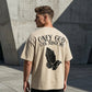 T-shirt uomo con stampa mani in preghiera