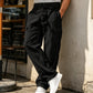 Pantaloni cargo da uomo in cotone e lino