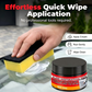 🥳SUPER OFFERTA 2026🥳💞50.000+ VENDUTI!🔥50% DI SCONTO! Pasta riparatrice per graffi del vetro dell'auto con spugna – Elimina piccoli graffi e segni, ripristina la trasparenza del vetro, applicazione semplice, nessuna competenza richiesta 🚗💎