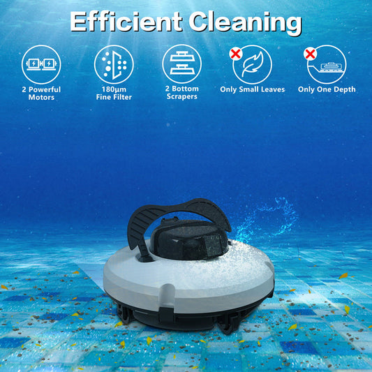 Robot pulitore per piscine senza fili