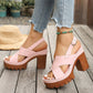 🎁 Nuovo Arrivo: -47% 👡 Sandali da donna con plateau e fasce incrociate ✨