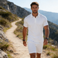 Completo estivo da uomo 2 pezzi: Polo e pantaloncini