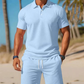 Completo estivo da uomo 2 pezzi: Polo e pantaloncini