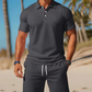 Completo estivo da uomo 2 pezzi: Polo e pantaloncini