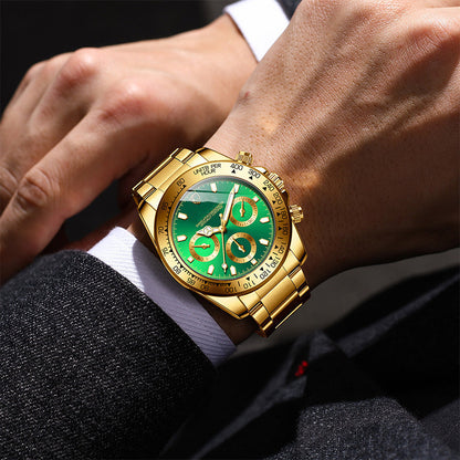 Orologio Uomo al Quarzo, Stile Business e Casual, Elegante da Polso