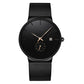 Orologio da uomo minimalista impermeabile al quarzo