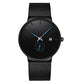 Orologio da uomo minimalista impermeabile al quarzo