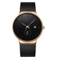 Orologio da uomo minimalista impermeabile al quarzo