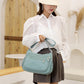 📢📢 Sconto del 50% !! ⏰ Borsa a tracolla in nylon, leggera e multi-tasca