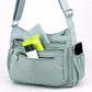 📢📢 Sconto del 50% !! ⏰ Borsa a tracolla in nylon, leggera e multi-tasca