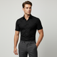 ⏳ Sconto del 61% a tempo limitato ⏰ ⚡ Acquista 2 pezzi: 5% di sconto + Spedizione gratuita ✈️ Camicia da uomo nera testurizzata a maniche corte 👔