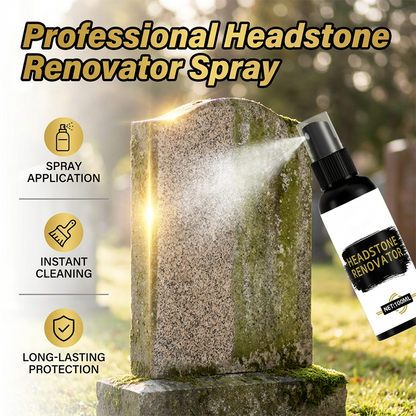🪨Acquista 2, ne ricevi 1 in omaggio🫧 Spray Detergente e Rinnovatore per Monumenti in Pietra