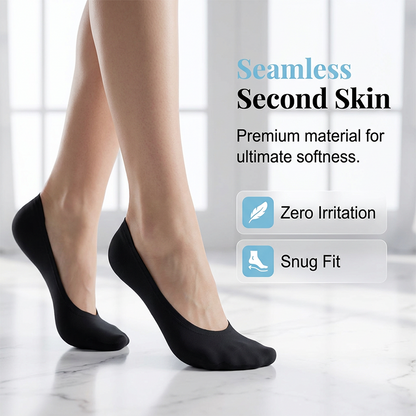 🧦❄️ Calzini da donna invisibili e freschi – Traspiranti, invisibili, antiscivolo e confortevoli – Pagamento alla consegna ✨✅